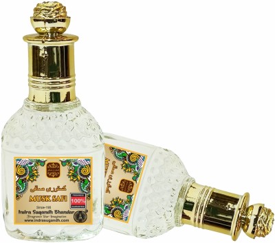 INDRA SUGANDH BHANDAR Musk Safi Concentrated Perfume Oil 24 Hours Long Lasting Fragrance Floral Attar(Musk)