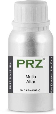PRZ Motia Attar For Unisex (100 ML) - Pure Natural Premium Quality Perfume (Non-Alcoholic) Floral Attar(Floral)