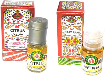 Zam Zam Perfumers Citrus and Raat Rani Long Lasting Attar Floral Attar(Citrus)