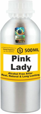 Parag Fragrances Pink Lady Attar 500ml Long Lasting Attar Wholesale Pack Floral Attar(Natural)