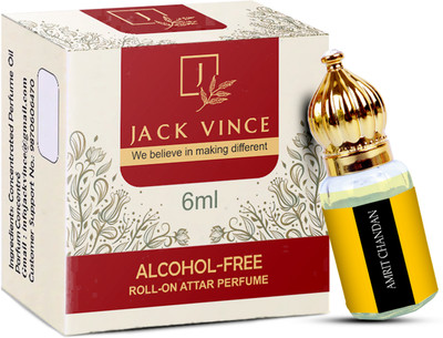 JACK VINCE AMRIT CHANDAN Non Alcoholic Roll-on Attar Perfume For Unisex Floral Attar(Sandalwood)