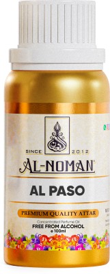 AL NOMAN FRAGRANCES AL-PASO FOR UNISEX Attar| Long lasting Attar |100ML |Long-Lasting Fragrance Floral Attar(Woody)