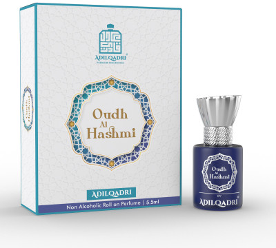 Adilqadri Oudh Al Hashmi Attar |Sweet Arabic | Non-Alcoholic, Roll-on Fragrance - 6ML Floral Attar(Musk) deal from flipkart