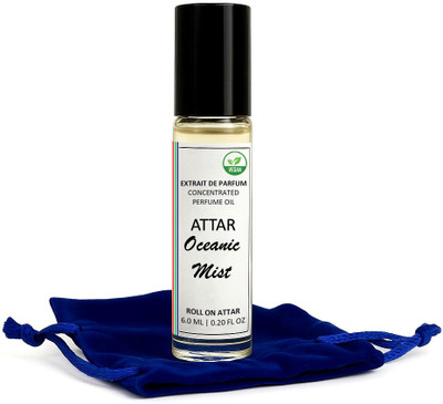 Ayah Essentials Attar OCEANIC MIST Roll-On Perfume Oil Pack of 1 Floral Attar(Natural)