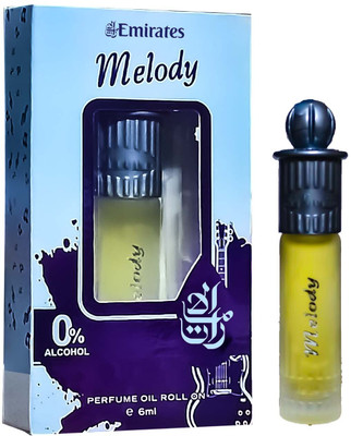 Emirates Melody a alcohol-free floral-scented pack of 2 Herbal Attar(Citrus)