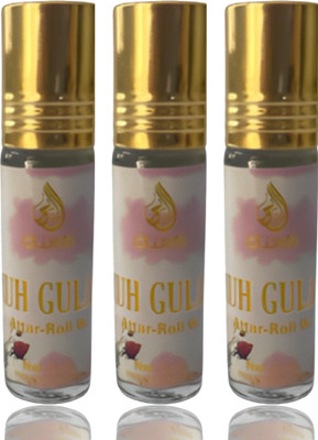 Owais Rose Attar perfume for Unisex Roll-on 6ml Long Lasting Alcohol Free Attar_N185 Floral Attar(Rose)