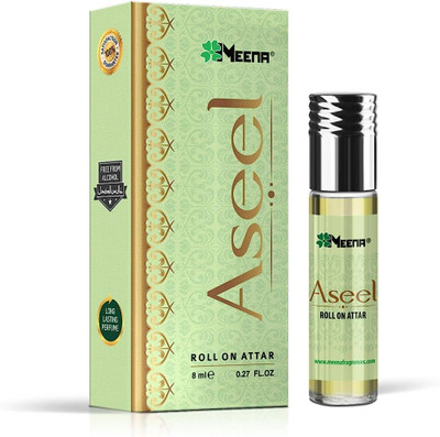 MEENA Aseel 8ml Long Lasting Attar Floral Attar(Natural)