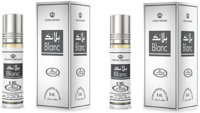AL- REHAB Blanc Attar Pack of 2 Floral Attar(Citrus)