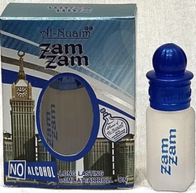 Al Nuaim Zam Zam 3ml Long Lasting Attar Floral Attar(Natural)