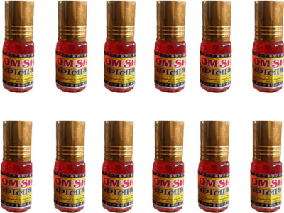 Om Shiv Attar kalabhoot 2.5 ml x 12 pcs Floral Attar(Floral)