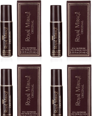 valenzers Royale Mirage Original Attar - 10ml Roll On - Free from Alcohol Floral Attar(Floral)