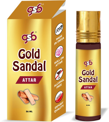 GANDHI SUGANDH BHANDAR GSB Gold Sandal Pure Natural Attar/Perfume Roll On | Long Lasting | Unisex Floral Attar(Natural)
