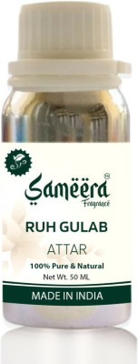 Sameera Ruh Gulab Attar 50ml Alcohol Free Perfume Oil For Unisex Floral Attar(Rose)