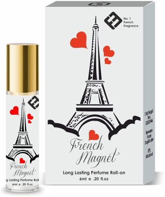 Parag Fragrances French Magnet Attar Perfume Roll-On 6ml Floral Attar(Spicy, Floral)