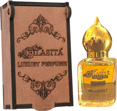 BILASITA Musk007 Long-Lasting Non-Alcoholic Roll-On Premium Attar Fragrance Floral Attar(Musk)