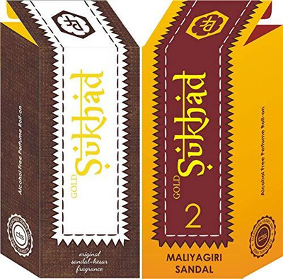 Parag Fragrances Sukhad And Sukhad 2 6ml Long Lasting Attar (Alcohol Free) Floral Attar(Floral)