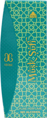 AROCHEM TAJ MUSK SUFI Attar Long Lasting Fragrance No Alcohol Pure Perfum 9ML(Pack of 1) Herbal Attar(Natural)