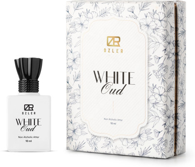 OZLER White Oudh Attar | Strong Masculine Scent | Non-Alcoholic Roll-On Attar For Men Floral Attar(Citrus)