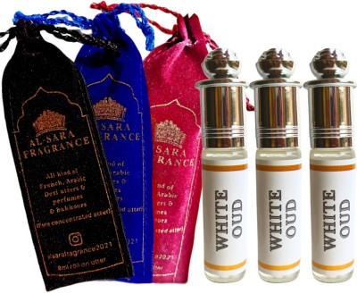 AL SARA FRAGRANCE WHITE OUD Floral Attar(Musk, Woody, Spicy, Amber)