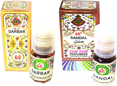 Zam Zam Perfumers Darbar and Sandal Long Lasting Attar Floral Attar(Natural)