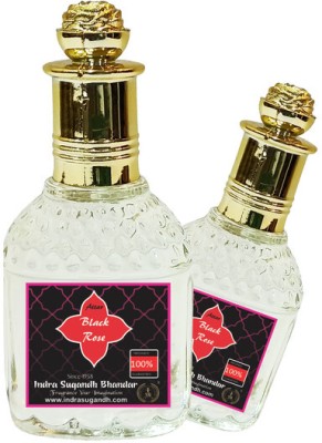 INDRA SUGANDH BHANDAR Black Rose Rare Gulab Perfume Oil Alcohol Free Extreme Long Lasting Fragrance Floral Attar(Rose)