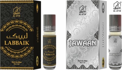 AL-ATIK LABBAIK & JAWAN Floral Attar(Floral, Woody, Natural)