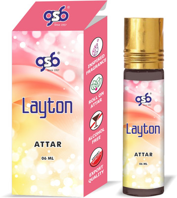 GANDHI SUGANDH BHANDAR Layton Attar Inspired From PDM Layton | Unisex Floral Attar(Natural)