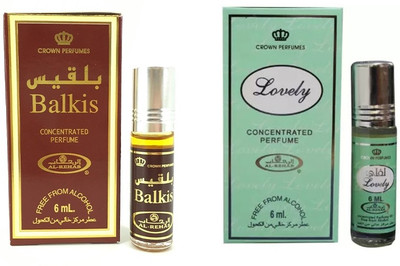 AL- REHAB Balkis & Lovely Attar Combo Pack Floral Attar(Floral)