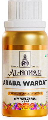 AL NOMAN FRAGRANCES ARABA WARDAT FOR UNISEX Attar| Long lasting Attar |100ML |Long-Lasting Fragrance Floral Attar(Woody)