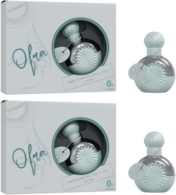 Al-Nuaim Ofra | Alcohol Free Pack Of 2 (9.9ml Each) Floral Attar(Fruity)