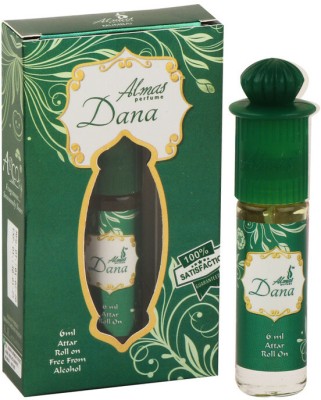 Almas Attar DANA | Deluxe Ittar | Alcohol Free Perfume Oil 8ML Floral Attar(Natural)