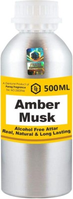 Parag Fragrances Amber Musk Attar 500ml Wholesale Pack Attar Floral Attar(Floral)