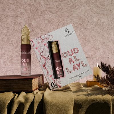 Al-Nuaim Oud Al Layl Attar Roll On - 6ML | Unisex Attar Floral Attar(Floral)