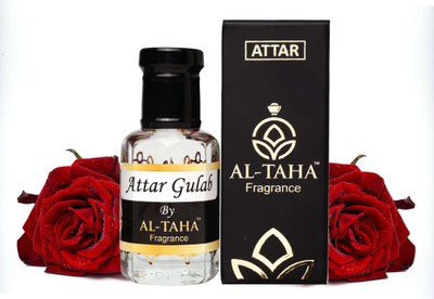 AL-TAHA Gulab Attar Long Lasting Perfume for Men & Women, 6ml Roll On Bottle Floral Attar(Rose)