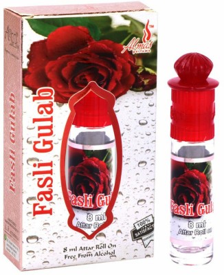 Almas Attar FASLI GULAB | Taj Ittar | Alcohol Free Perfume Oil 8ML Floral Attar(Natural)