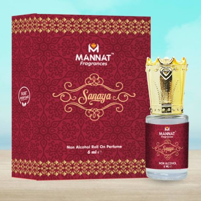 Mannat ATSNY06-012 Floral Attar(Oud (agarwood), Chocolate, Rose, Amber)