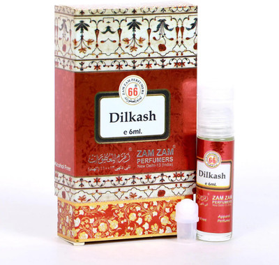 Zam Zam Perfumers Dilkash 6ml Long Lasting Floral Attar(Natural)