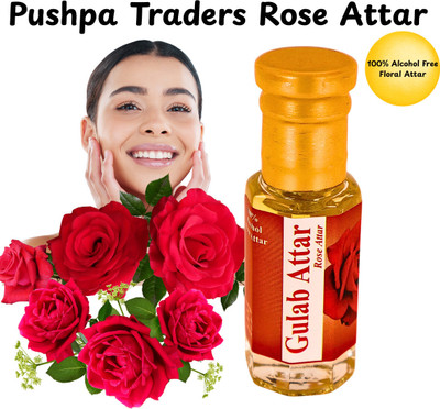 Pushpa Traders PT Rose attar 6-ml Floral Attar(Rose)