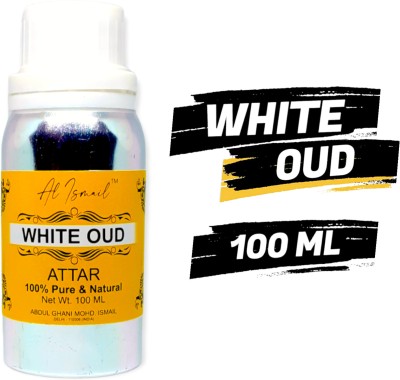 Al Ismail White Oud Attar 100 ml / Alcohol free / Long-Lasting / Premium Quality / Floral Attar(Natural)