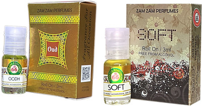 Zam Zam Perfumers Oud and Soft 3ml/Piece Long Lasting Attar Floral Attar(Natural)