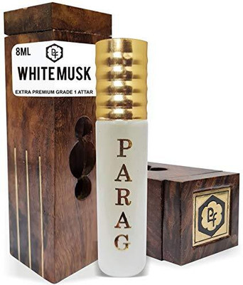 Parag Fragrances White Musk Attar (Grade 1 & Bhapka Processed) Floral Attar(Natural)