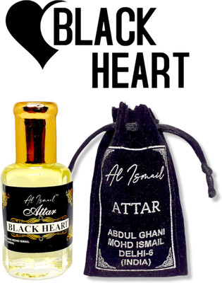 Al Ismail Black Heart Attar 12 ml / Natural Attar/ Floral Attar(Natural)