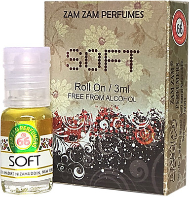Zam Zam Perfumers Soft Long Lasting 3ml Floral Attar(Natural)