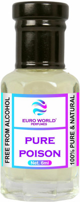 Euro World Pure Poison Attar Alcohol Free for Unisex Floral Attar(Floral)