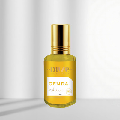 DUZE Genda Natural Attar Pure Marigold Fragrance, Fresh & Floral Aroma for Men Women Floral Attar(Genda/Merigold)