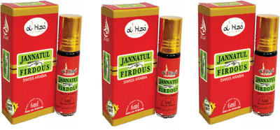 Al Hisa Original Jannatul Firdous Rollon Attar Pleasant Aroma Long Lasting Fragrance-3 Floral Attar(Jannat ul Firdaus)