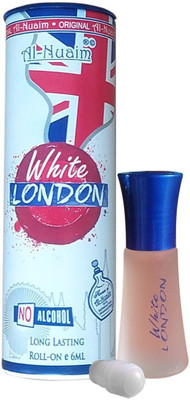 Al-Nuaim White London 6ml Long Lasting Attar Floral Attar(Natural)