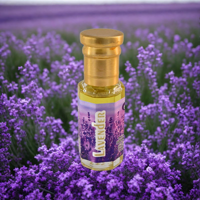 Pushpa Traders Pushp Lavender Long Lasting Alcohol free Floral Attar(Natural)