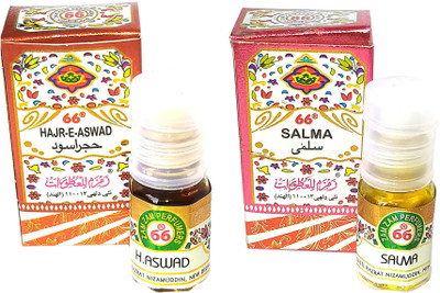 Zam Zam Perfumers Hajre Aswad and Salma Long Lasting Attar Floral Attar(Phulwari)