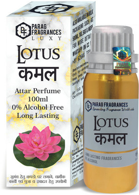 Parag Fragrances New Lotus 100Ml Real Long Lasting Attar Floral Attar(White Lotus)